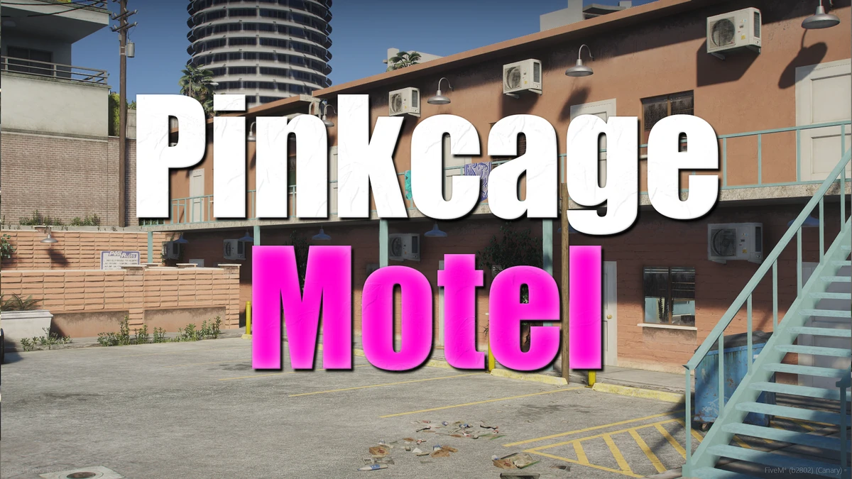 Pinkcage Motel MLO – Fully Open Source | FiveM